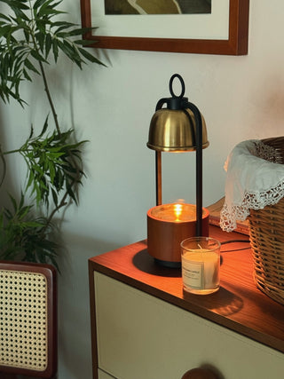 Rosa Lampe de Table Bois de Table
