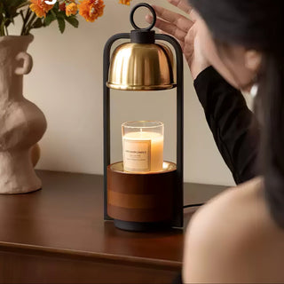 Rosa Lampe de Table Bois de Table