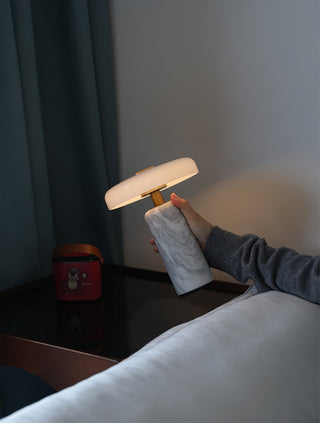 Ryvek Lampe de Table en Marbre Moderne