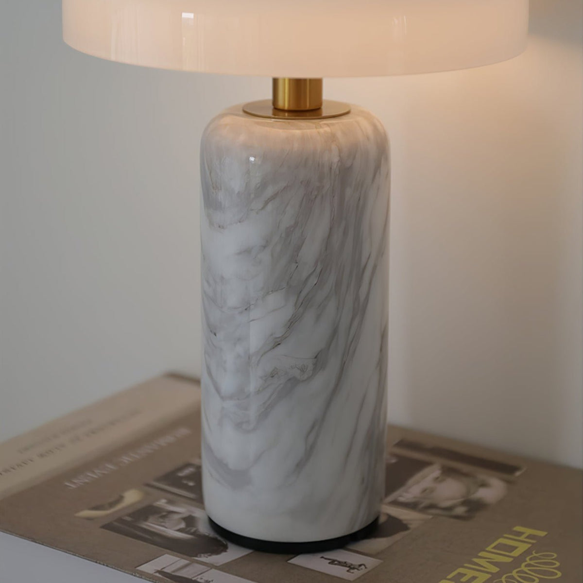 Ryvek Lampe de Table en Marbre Moderne