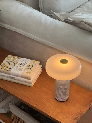 Ryvek Lampe de Table en Marbre Moderne