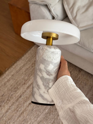 Ryvek Lampe de Table en Marbre Moderne