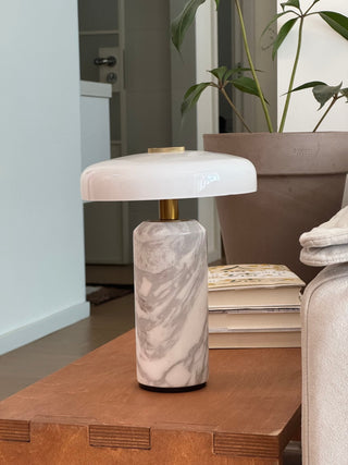 Ryvek Lampe de Table en Marbre Moderne