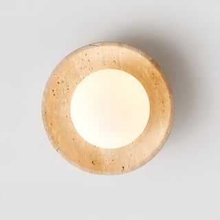 Cataliel Lampe Plafonnier Minimaliste en Travertin