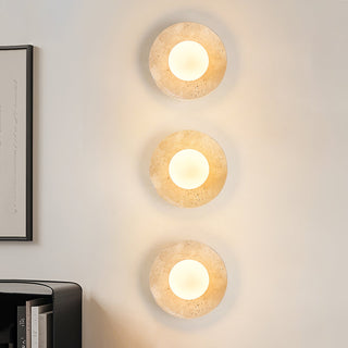 Vesolyra Lumière de Plafond Industrielle en Travertin