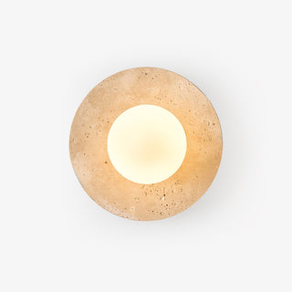 Vesolyra Lumière de Plafond Industrielle en Travertin