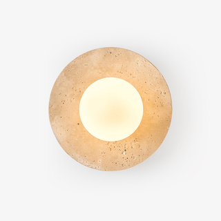 Vesolyra Lumière de Plafond Industrielle en Travertin