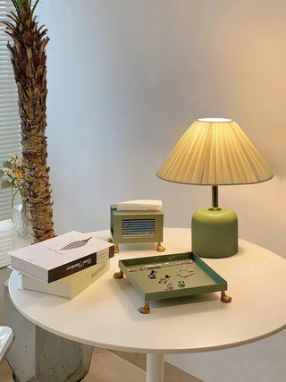 Verena Lampe de Table en Tissu