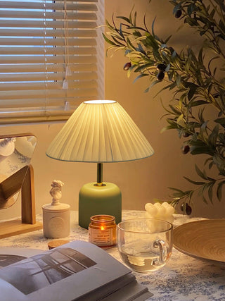 Verena Lampe de Table en Tissu