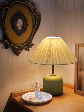 Verena Lampe de Table en Tissu