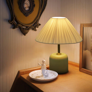 Verena Lampe de Table en Tissu