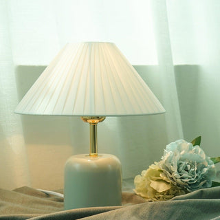 Verena Lampe de Table en Tissu