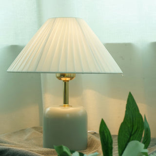 Verena Lampe de Table en Tissu