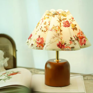 Verena Lampe de Table en Tissu