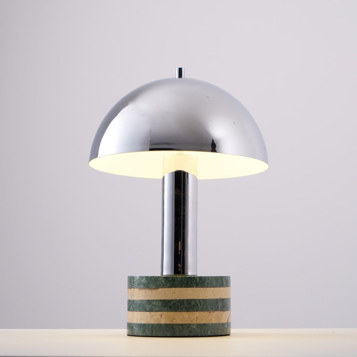 Strata Lampe de Table en Marbre Minimaliste