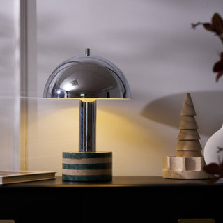 Strata Lampe de Table en Marbre Minimaliste