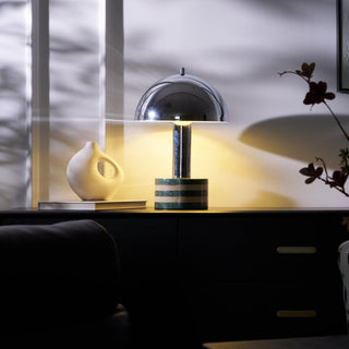 Strata Lampe de Table en Marbre Minimaliste