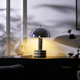 Strata Lampe de Table en Marbre Minimaliste