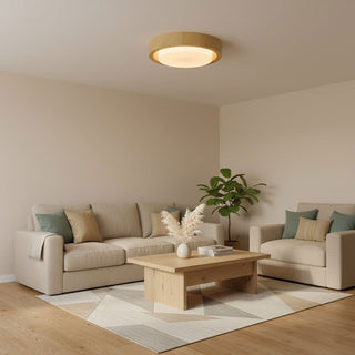 Lunor Ring Ceiling Light-Neutral Decor