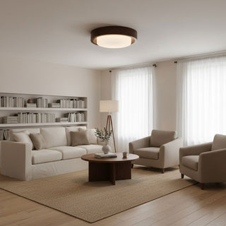 Lunor Ring Ceiling Light-Neutral Decor