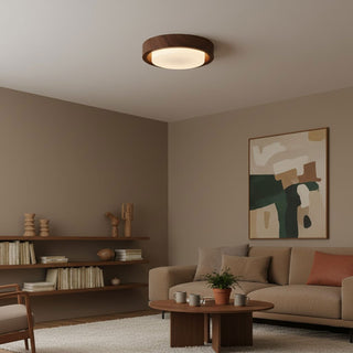 Lunor Ring Ceiling Light-Neutral Decor