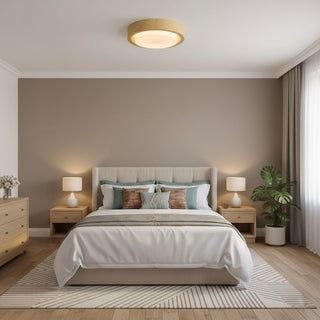 Lunor Ring Ceiling Light-Neutral Decor