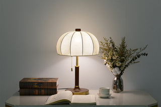 Hazel Vintage Table Lamp-Neutral Decor