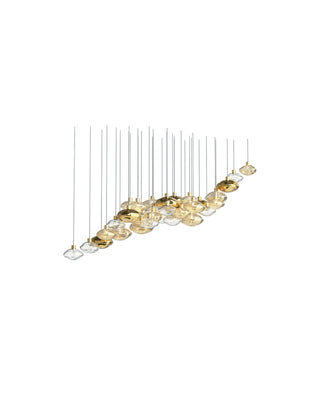 Elmarel Lustre Cristal Flottant Escalier