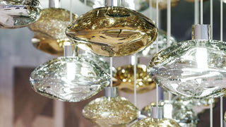 Elmarel Lustre Cristal Flottant Escalier