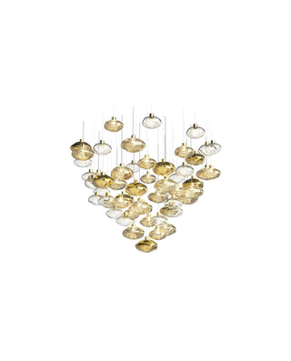 Elmarel Lustre Cristal Flottant Escalier