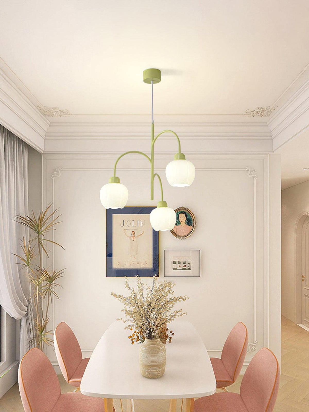Marivia Lustre Moderne en Forme de Pétales