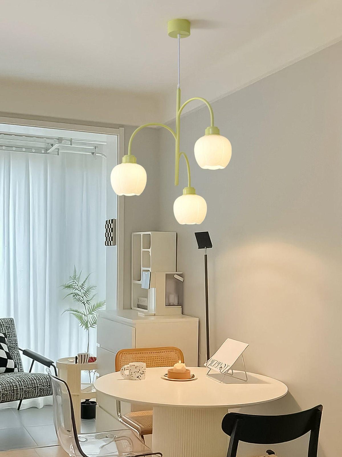 Marivia Lustre Moderne en Forme de Pétales