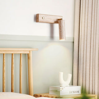 Ornoria Applique Murale Cylindrique en Travertin