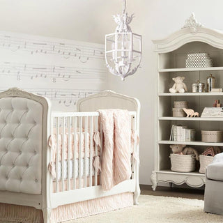 Lustra Lustre Rétro Cage Grise Bougie