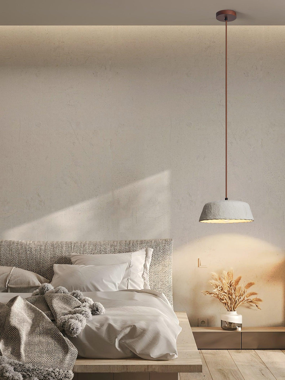 Pierre Contemporain Bois Suspension