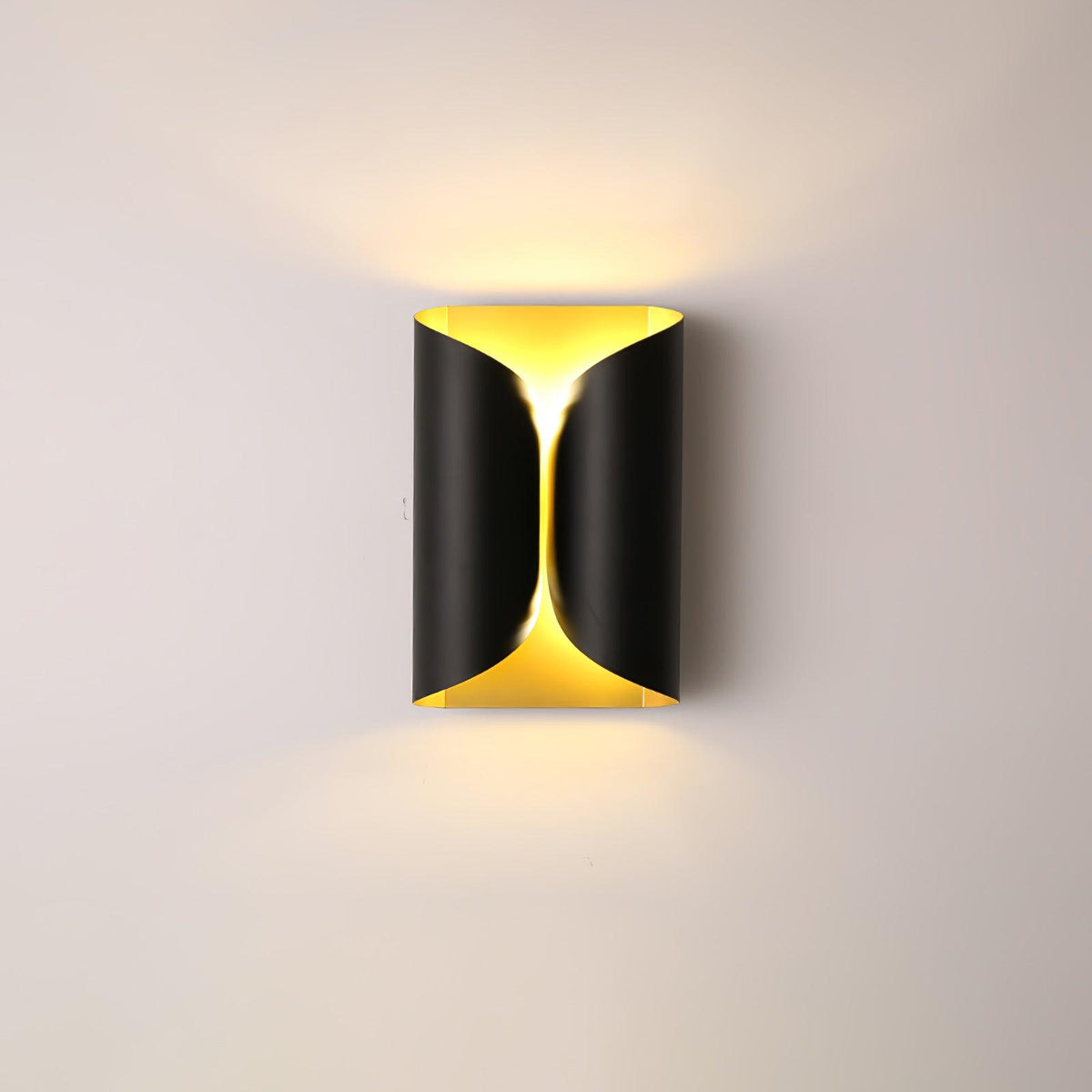 Noirra Applique Murale Élégante en Aluminium