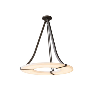 Elirionis Lustre Métal Albâtre Minimaliste Moderne