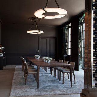 Elirionis Lustre Métal Albâtre Minimaliste Moderne