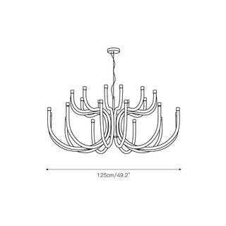 Myvenara Lustre Laiton Métal Créativité Individuelle