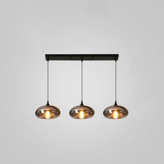 Tevely Suspension Industrielle Chic en Verre