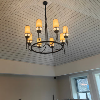 Yovaris Lustre en Fer Vintage