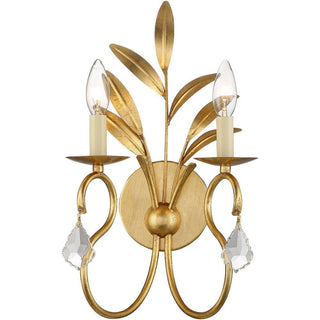 Zerinos Applique Murale Laiton Cristal Créativité Individuelle