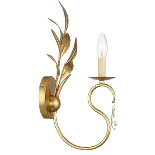 Zerinos Applique Murale Laiton Cristal Créativité Individuelle