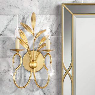 Zerinos Applique Murale Laiton Cristal Créativité Individuelle