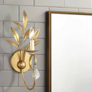 Zerinos Applique Murale Laiton Cristal Créativité Individuelle