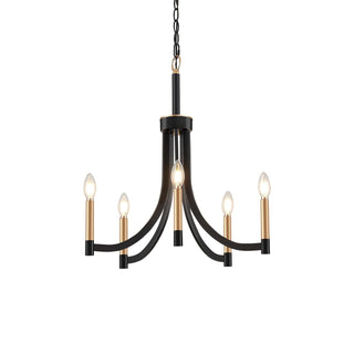 Ceshaora Lustre Laiton Métal Industriel Vintage