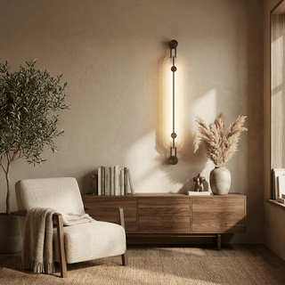 Lyra Alabaster Wall Sconce-Neutral Decor