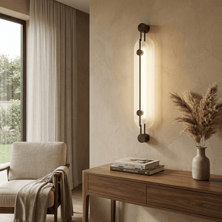 Lyra Alabaster Wall Sconce-Neutral Decor