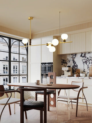 Solaren Suspension Vintage en Bois