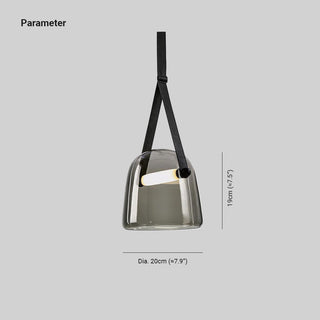 Averisce Suspension Industrielle en Cuir